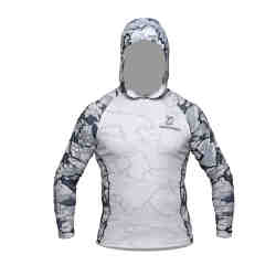 Джерси с капюшоном Graphitе white camo (S)