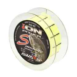 Леска карповая Awa'S ION POWER S-MISSILE FLUO 0.350мм (желтая)