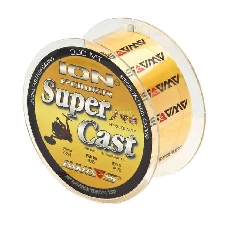 Леска карповая Awa'S ION POWER SUPERCAST 0.261мм