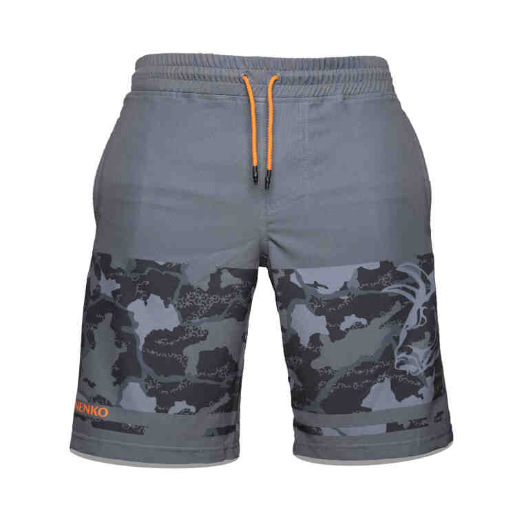 Шорты на резинке Graphite black camo (S)