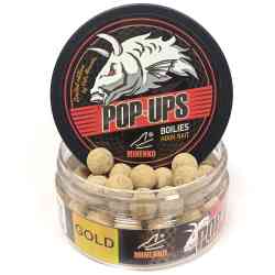 Бойлы плавающие POP-UP GOLD  в обсыпке   PINEAPPLE GOLD (АНАНАС) 12 мм