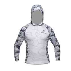 Джерси с капюшоном Graphitе white camo именная M (46-48) женский