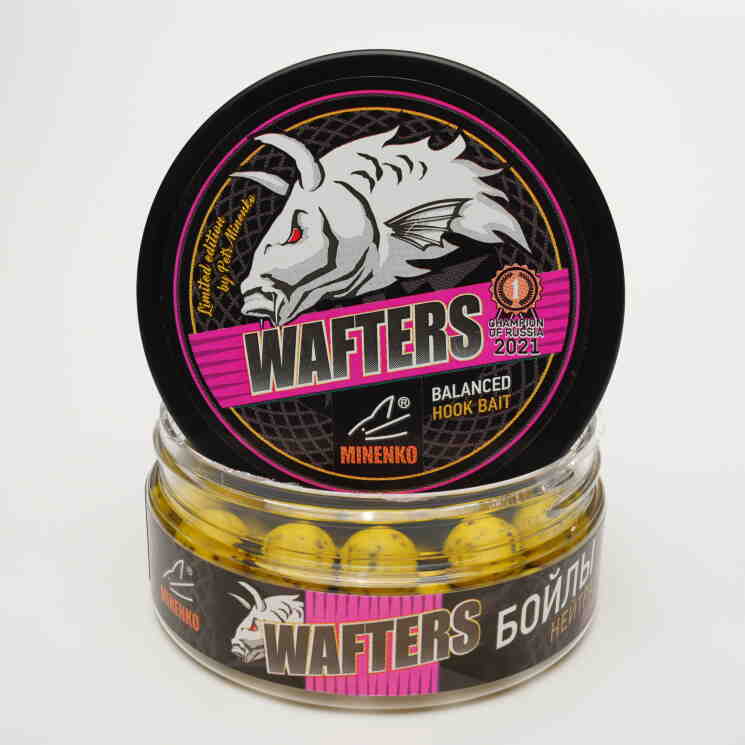 Купить Бойлы нейтральной плавучести WAFTERS PRO FLUO SWEET CORN (СЛАДКАЯ КУКУРУЗА) 14ММ