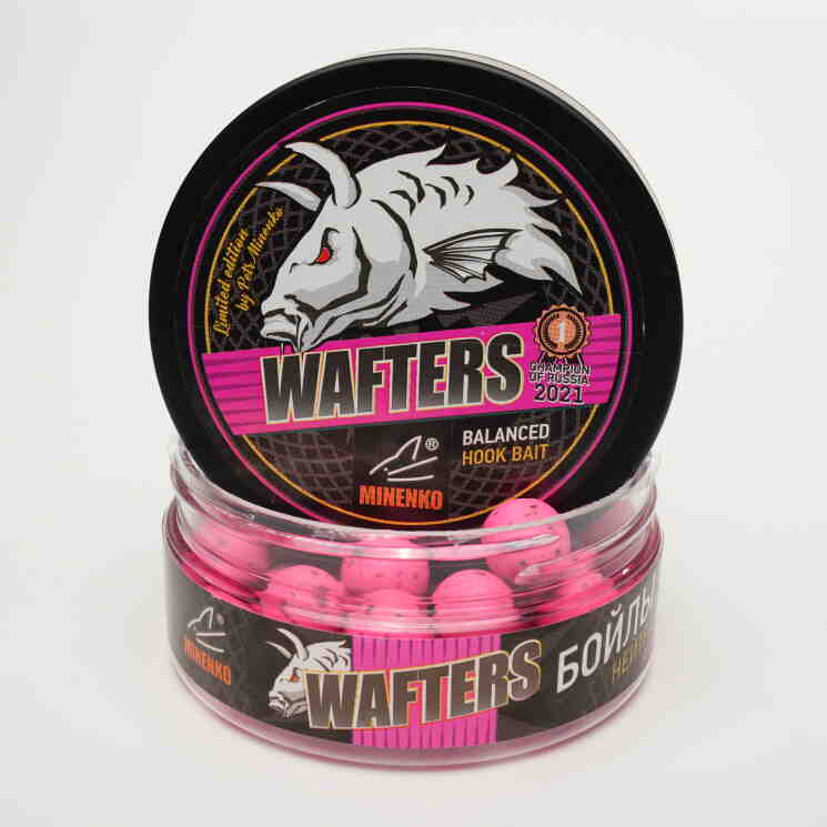 Купить Бойлы нейтральной плавучести WAFTERS PRO FLUO SQUID & OCTOPUS (КАЛЬМАР И ОСЬМИНОГ) 12ММ