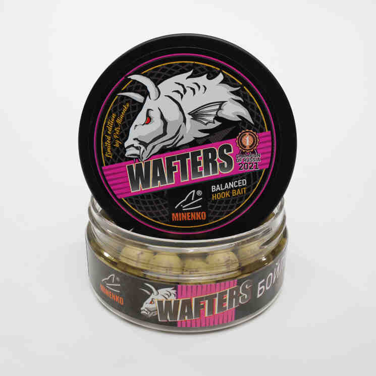 Купить Бойлы нейтральной плавучести WAFTERS PRO MUSSEL (МИДИЯ) 14ММ