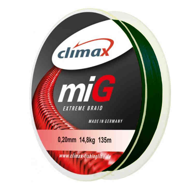 Купить Шнур Climax miG BRAID NG (gray-green) 0.10 (connected)