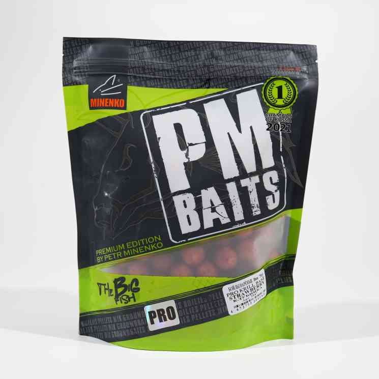 Бойлы варёные клубника PRO KRILL д15 мм