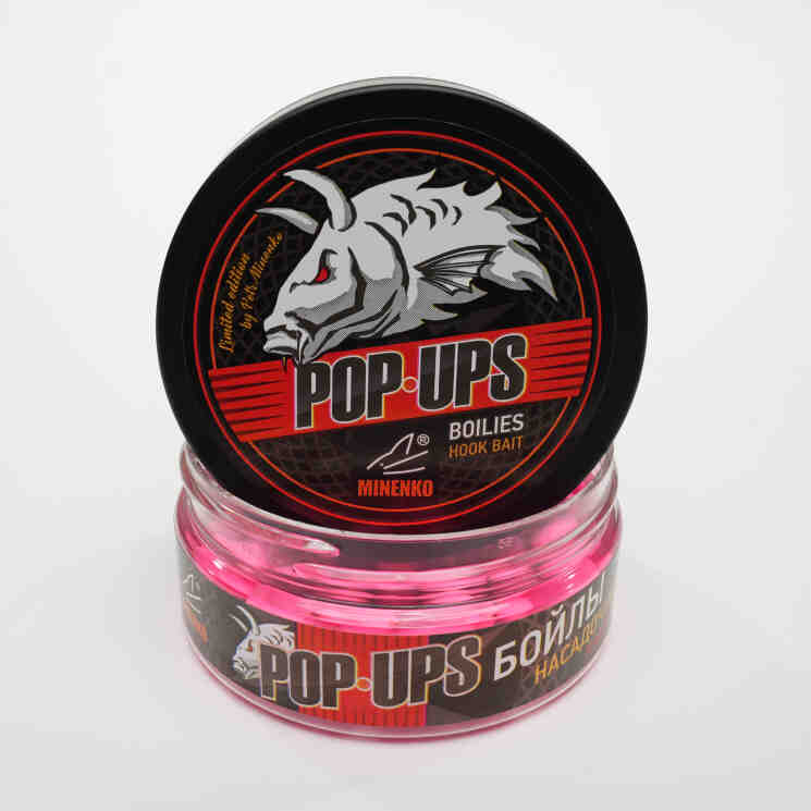 Купить Насадочные бойлы MINENKO POP-UP  DUMBELLS pink PLUM 11х14 мм