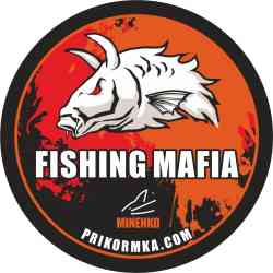 Наклейка MINENKO «Fishing Mafia»