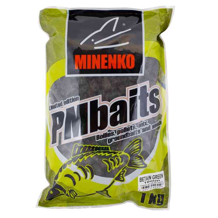 Пеллетс MINENKO Betain Green 10мм (1кг)