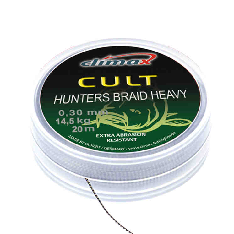 Купить Поводковый материал CULT Heavy HuntersBraid (30 lbs) weed