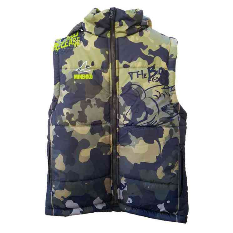Безрукавка MINENKO CA/RP Green Camou именная XXXL (64-66)